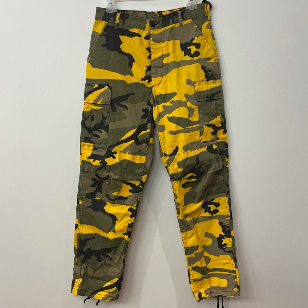 ROTHCO, Camo Pants, Parachute/Cargo, Size 27-31